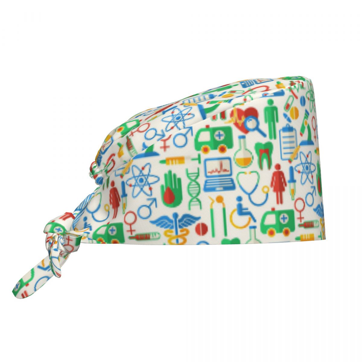 Women Accessories Vector - 작업용 스크럽 모자 의료용 심리스 벡터