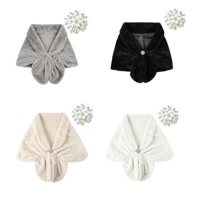 Women'S Winter Accessories Set - 패션 판초 케이프 세트 우아한 어깨