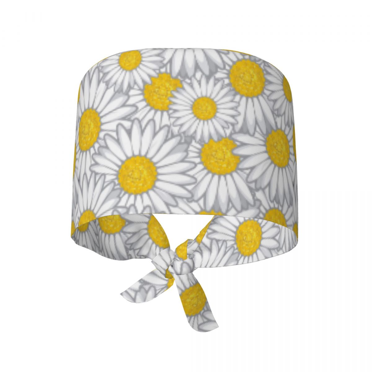 작업용 스크럽 모자 데이지 꽃무늬 벡터 이미지 남녀공용 - Women Accessories Vector 리뷰 및 가격