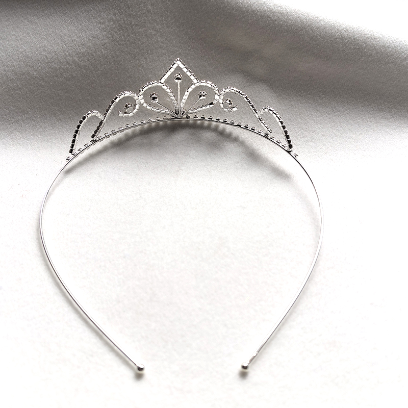 실버 컬러 라인스톤 신부 왕관 럭셔리 크리스탈 티아라  - Women'S Wedding Accessories 리뷰 및 가격