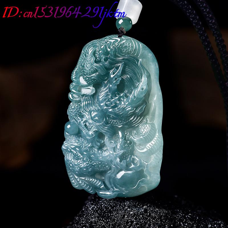 천연 버마산 경옥 드래곤 펜던트 목걸이 럭셔리 주얼리  - Women Accessories For Gift 리뷰 및 가격