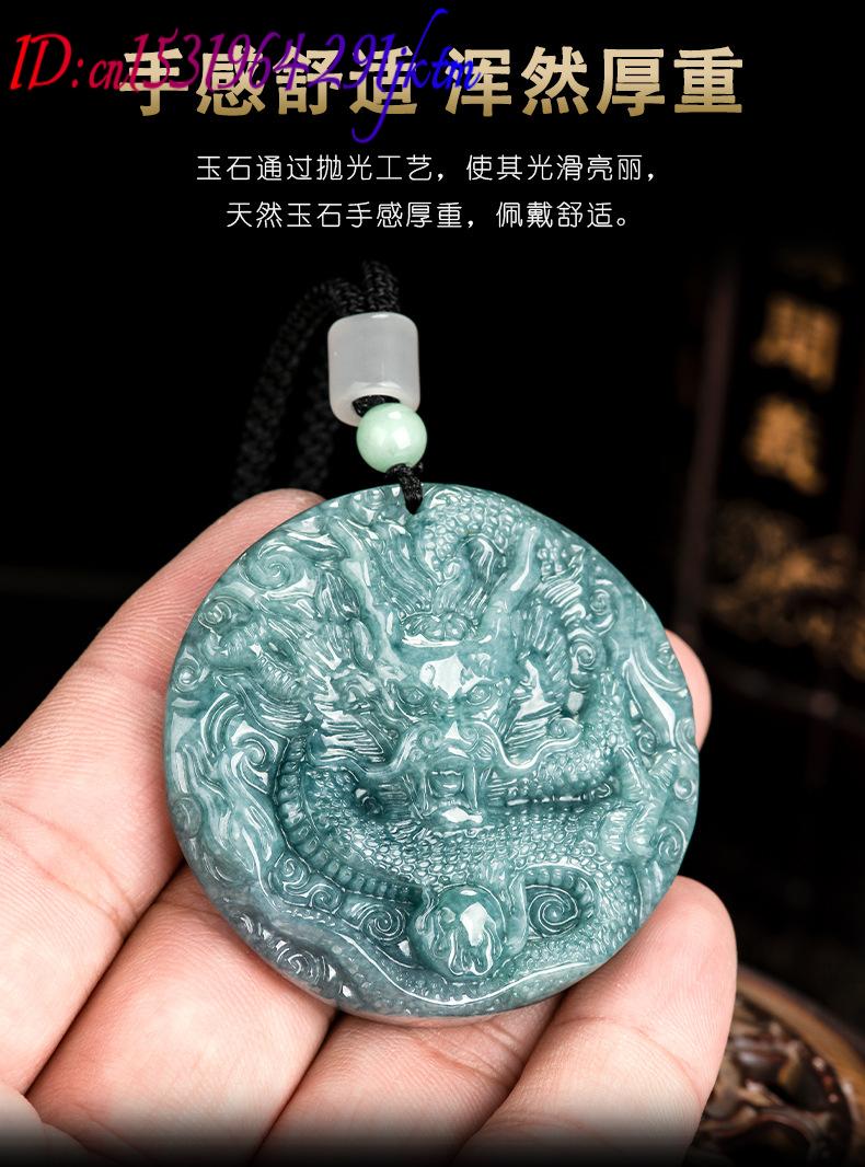 버마산 경옥 드래곤 펜던트 목걸이 여성용 선물 패션 액 - Women Accessories For Gift 리뷰 및 가격