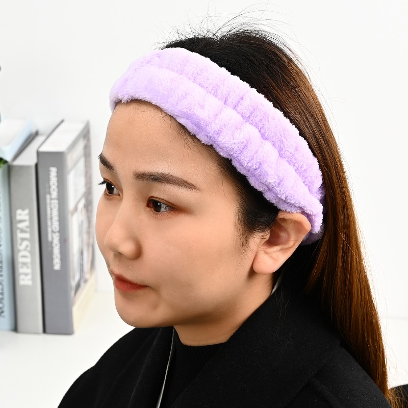 1/2/4PCS 솔리드 컬러 헤어밴드 여성용 메이크업  - Women Accessories Online 리뷰 및 가격