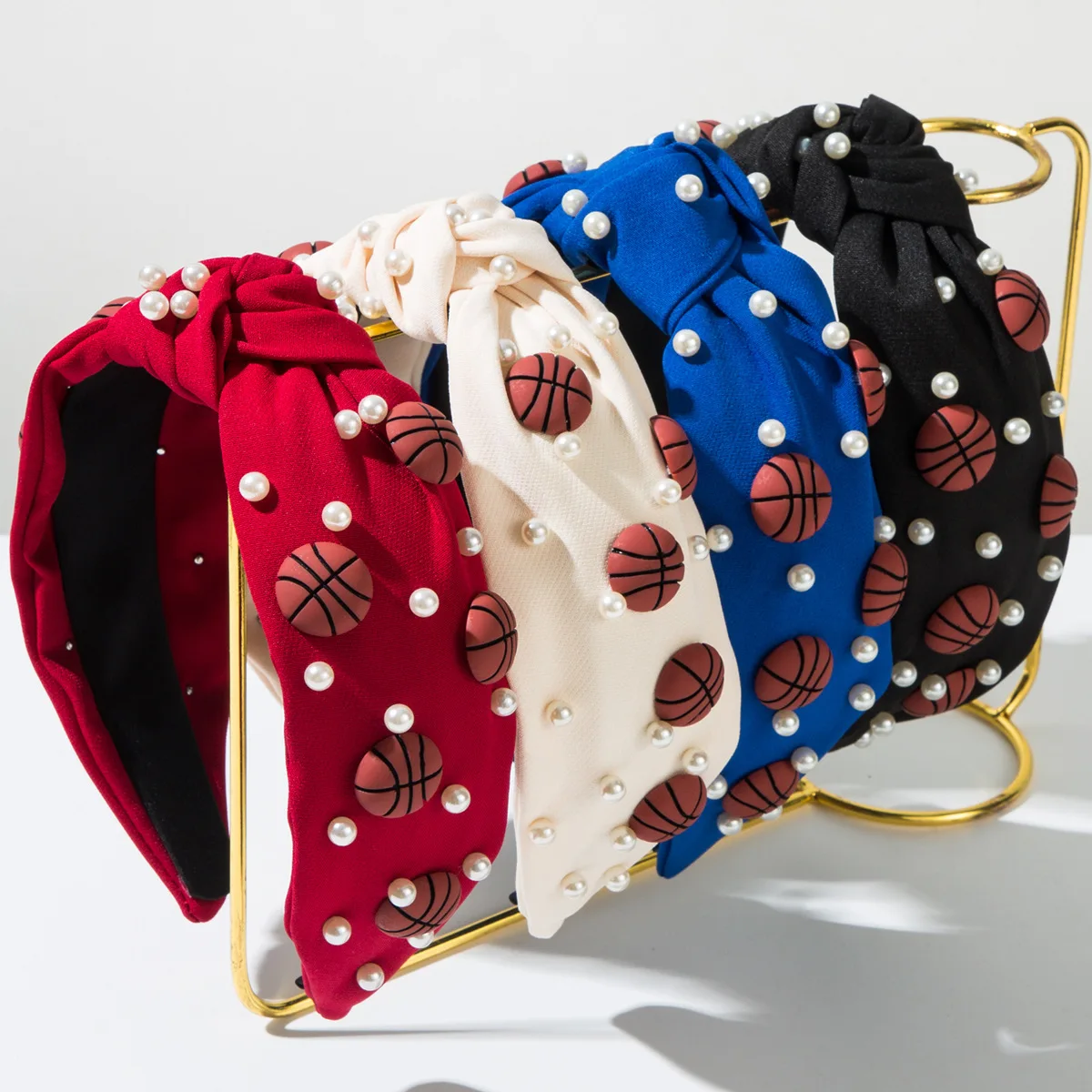 핫세일 패션 스포츠 농구 진주 헤어밴드 헤드기어 젊은  - Women Accessories Sale 리뷰 및 가격