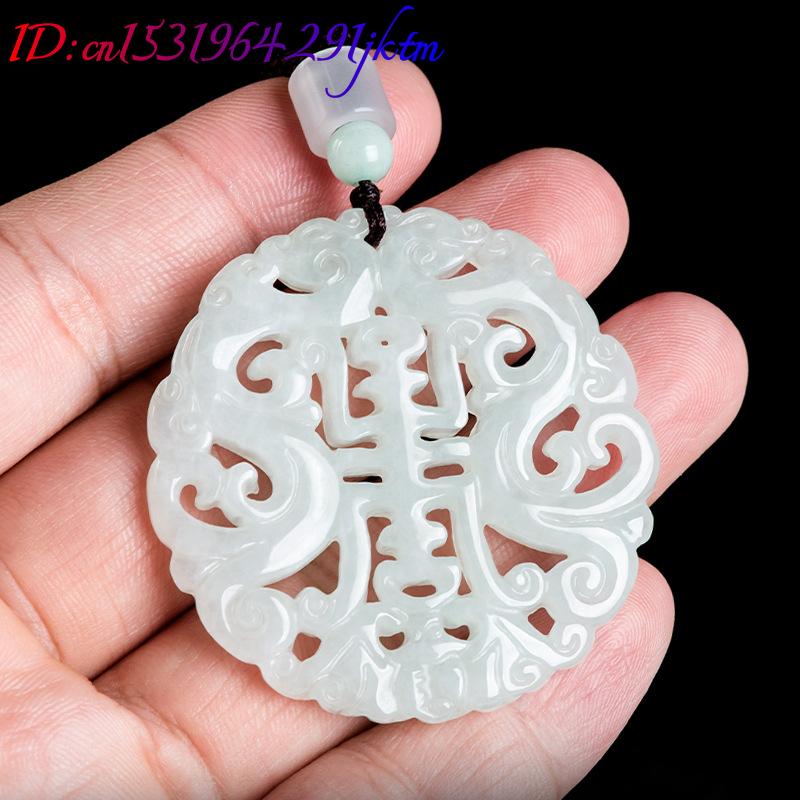 버마산 경옥 드래곤 펜던트 목걸이 여성용 빈티지 선물  - Women Accessories For Gift 리뷰 및 가격