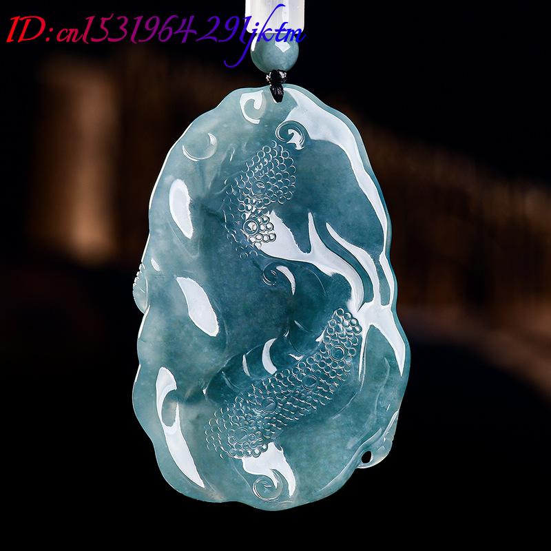 천연 버마산 경옥 드래곤 펜던트 목걸이 빈티지 디자이너 - Women Accessories For Gift 리뷰 및 가격