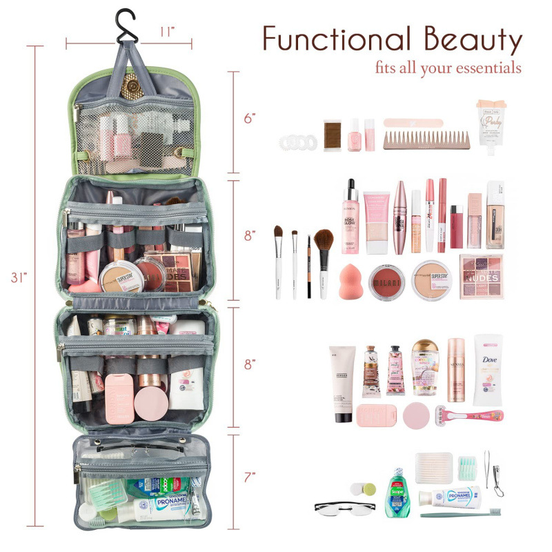 여성용 방수 화장품 가방, 다용도 여행용 화장품 정리함 - Women Accessories List 리뷰 및 가격