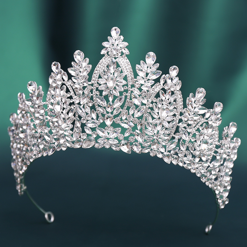 바로크 유럽 및 미국 미인 대회 신부 왕관 티아라 합금 - Women'S Wedding Accessories 리뷰 및 가격