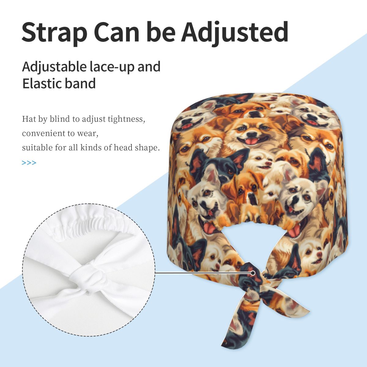 간호사 모자 플랫 벡터 귀여운 치와와와 작은 개들 유니 - Women Accessories Vector 리뷰 및 가격