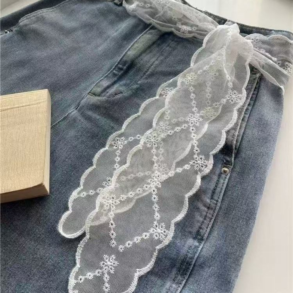 여성용 달콤한 화이트 레이스 벨트, 청바지 스커트 리본 - Woman Accessory 리뷰 및 가격