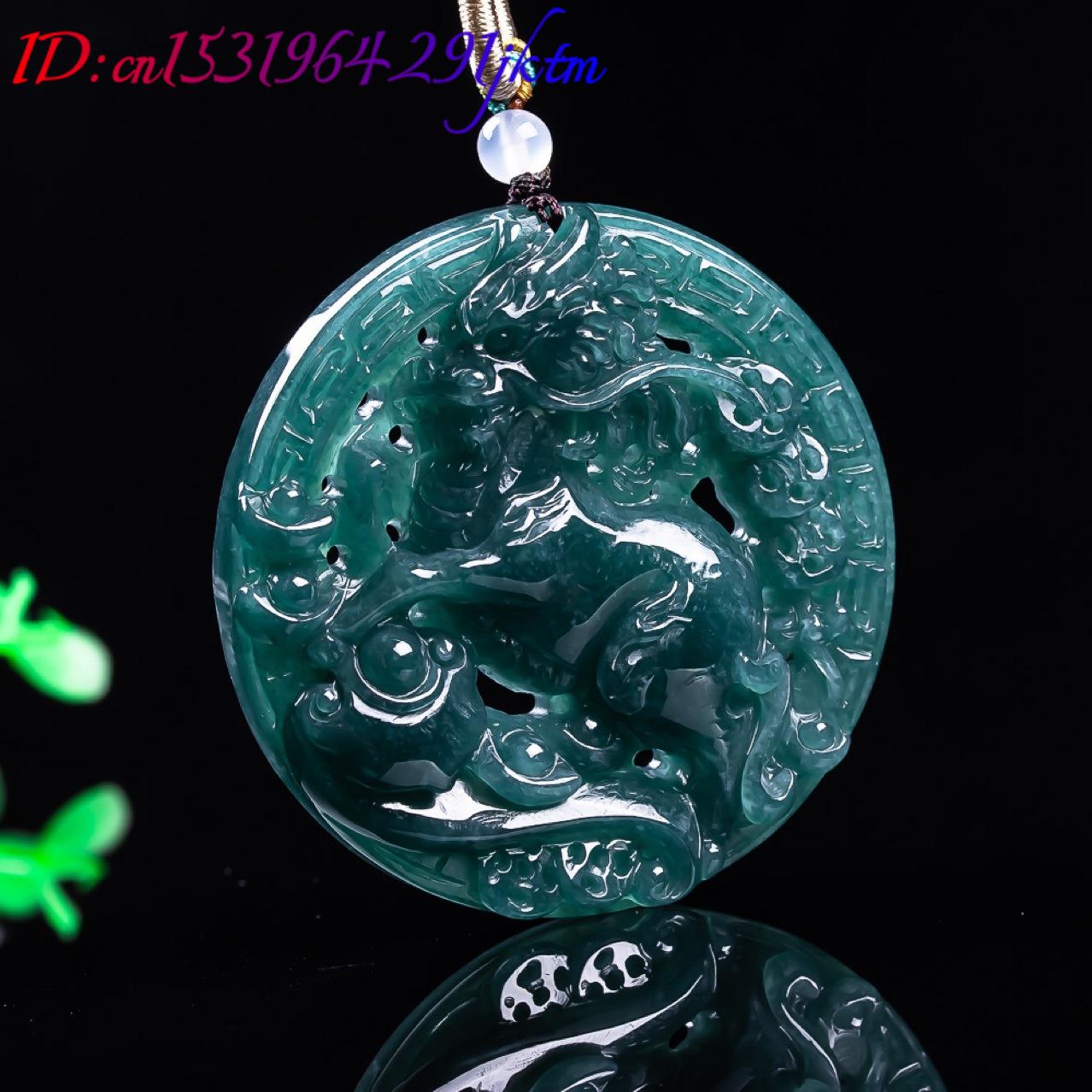 버마산 경옥 드래곤 펜던트 원석 진짜 옥 여성용 선물  - Women Accessories For Gift 리뷰 및 가격