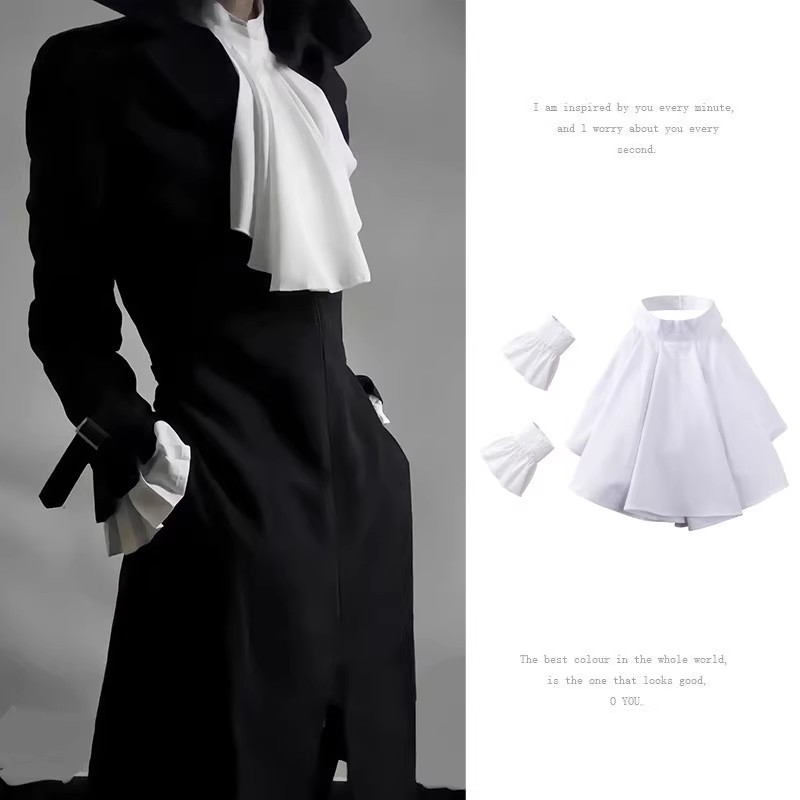 빅토리아 시대 넥 칼라 러플 레이스 자보 성인 여성 남 - Women'S Accessories For Neck 리뷰 및 가격