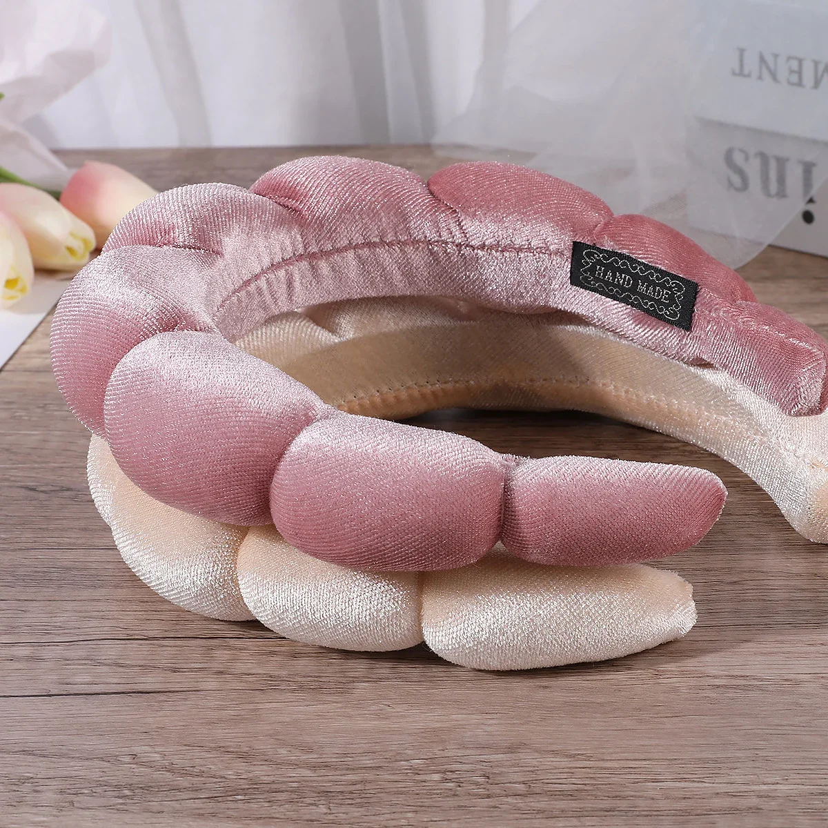 여성용 스폰지 머리띠 소녀 푹신한 헤어 밴드 메이크업  - Women Accessories Online 리뷰 및 가격