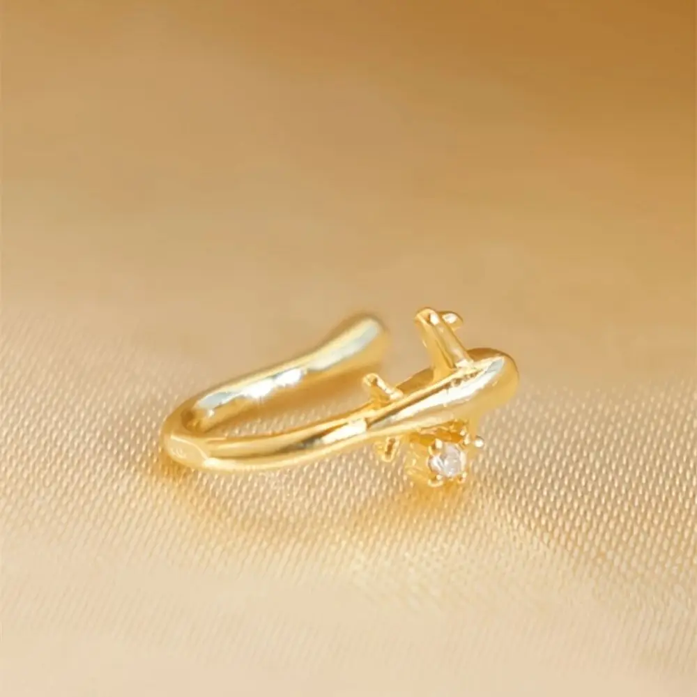 1PC 비행기 디자인 노피어싱 코클립 데일리 웨어 파티 - Women Accessories Sale 리뷰 및 가격