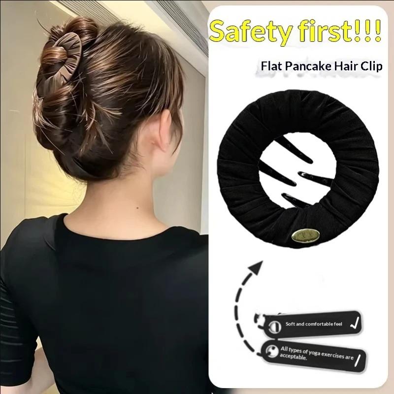 핫세일-편안한 원형 플랫 헤어 클로 클립 여성용 수면용 - Women Accessories Sale 리뷰 및 가격