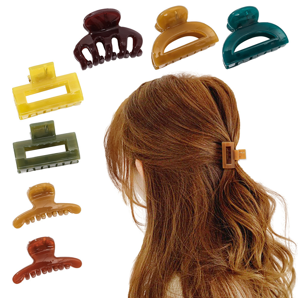 여성용 작은 기하학 컬러 클립 머리핀 바레트, 여성용  - Women Accessories Wholesale China 리뷰 및 가격