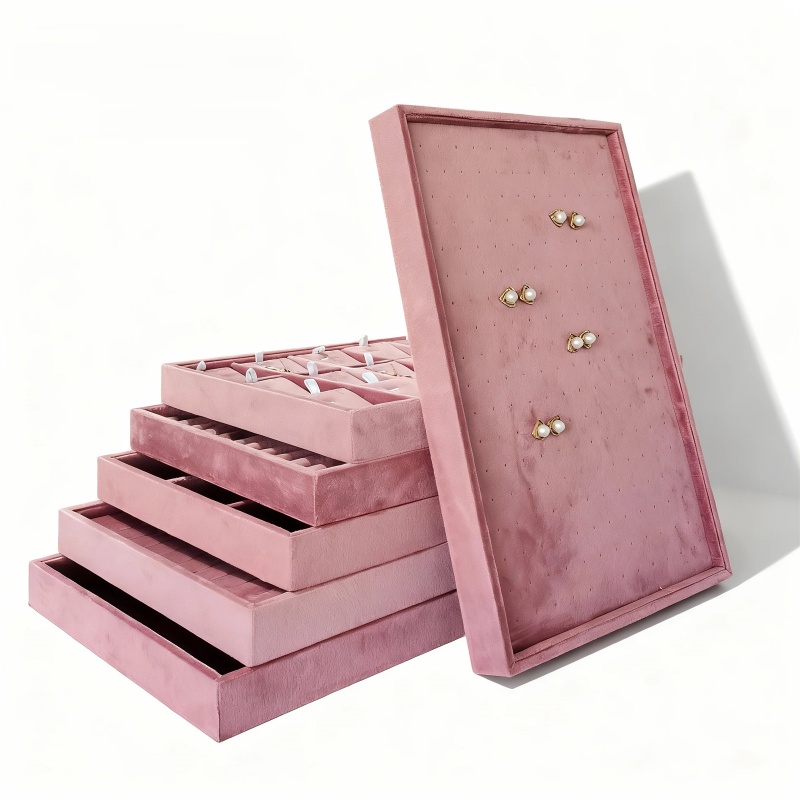 벨벳 보석 정리함 서랍용 트레이, 보석 보관 트레이,  - Women Accessories List 리뷰 및 가격