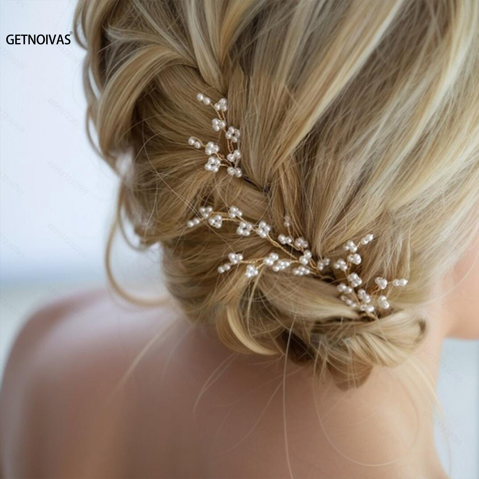 3PCS 웨딩 U자형 헤어 클립 신부 머리 장식 꽃 헤 - Pearl Hair Pin 리뷰 및 가격
