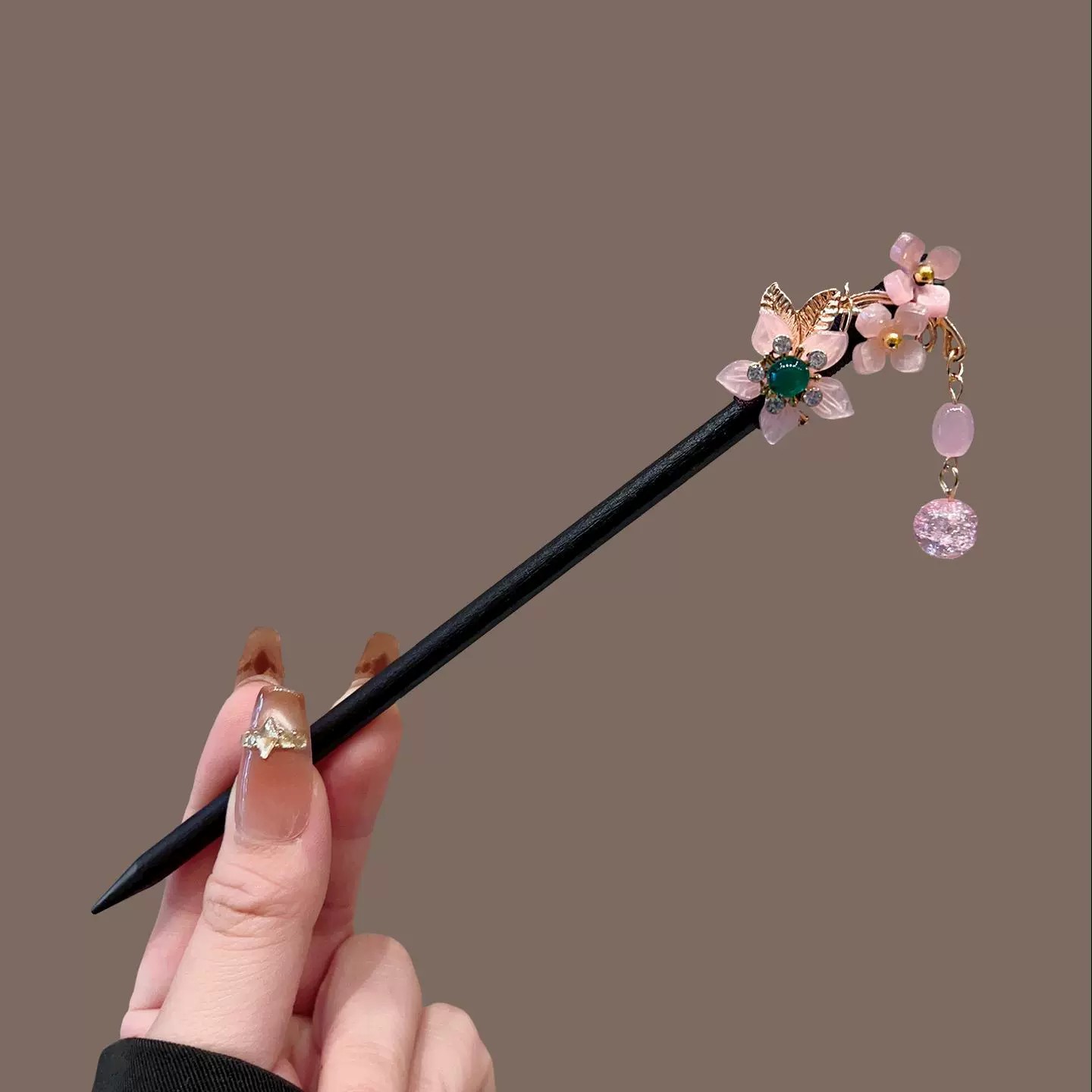 앤티크 나무 머리핀 여성용 우아한 헤어 스틱 새로운 중 - Pearl Hair Pin 리뷰 및 가격