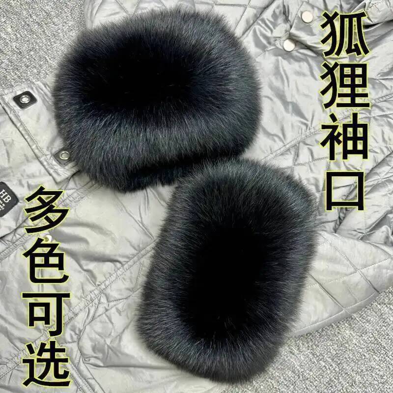 여성용 여우털 팔토시 세트, 울 코트 자켓용 따뜻한 털 - Women'S Winter Accessories Set 리뷰 및 가격