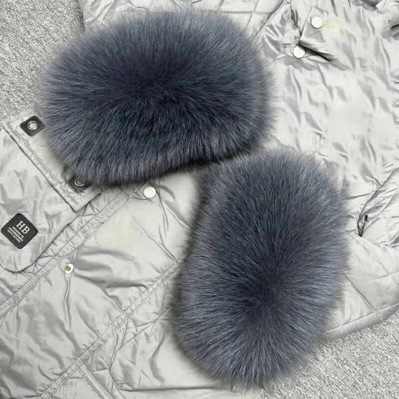 여성용 여우털 팔토시 세트, 울 코트 자켓용 따뜻한 털 - Women'S Winter Accessories Set 리뷰 및 가격