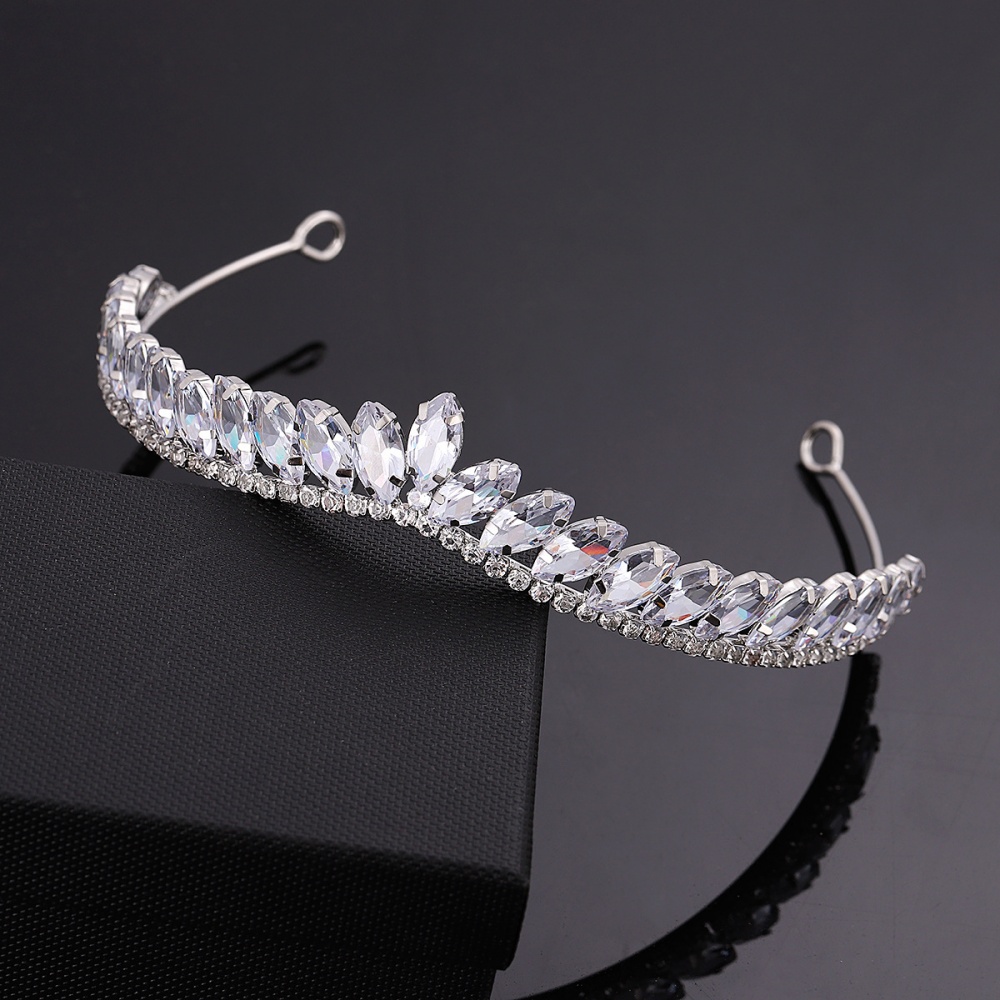 미니멀리스트 크리스탈 웨딩 헤어 티아라 신부 여성용 헤 - Women'S Wedding Accessories 리뷰 및 가격