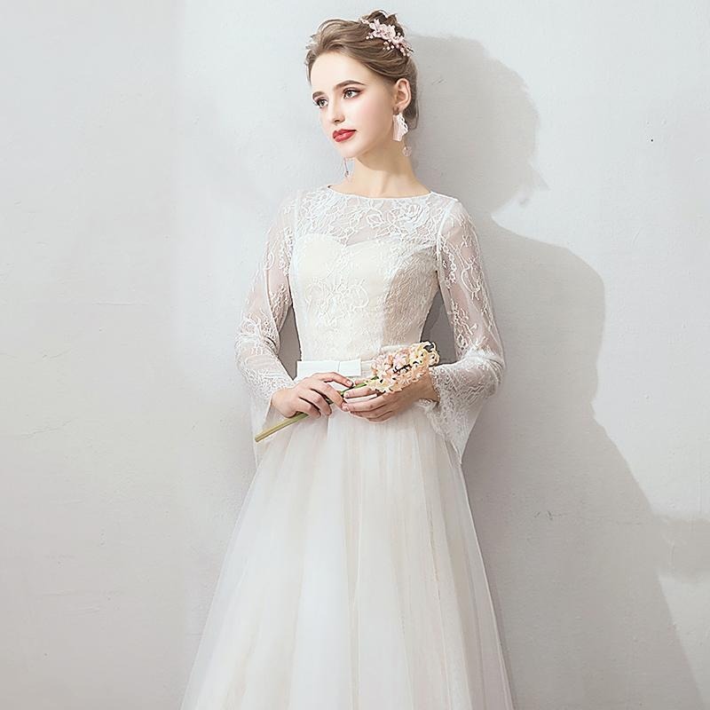 2026 신상 레트로 긴팔 웨딩드레스, 이브닝드레스,  - Women'S Accessories For Neck 리뷰 및 가격