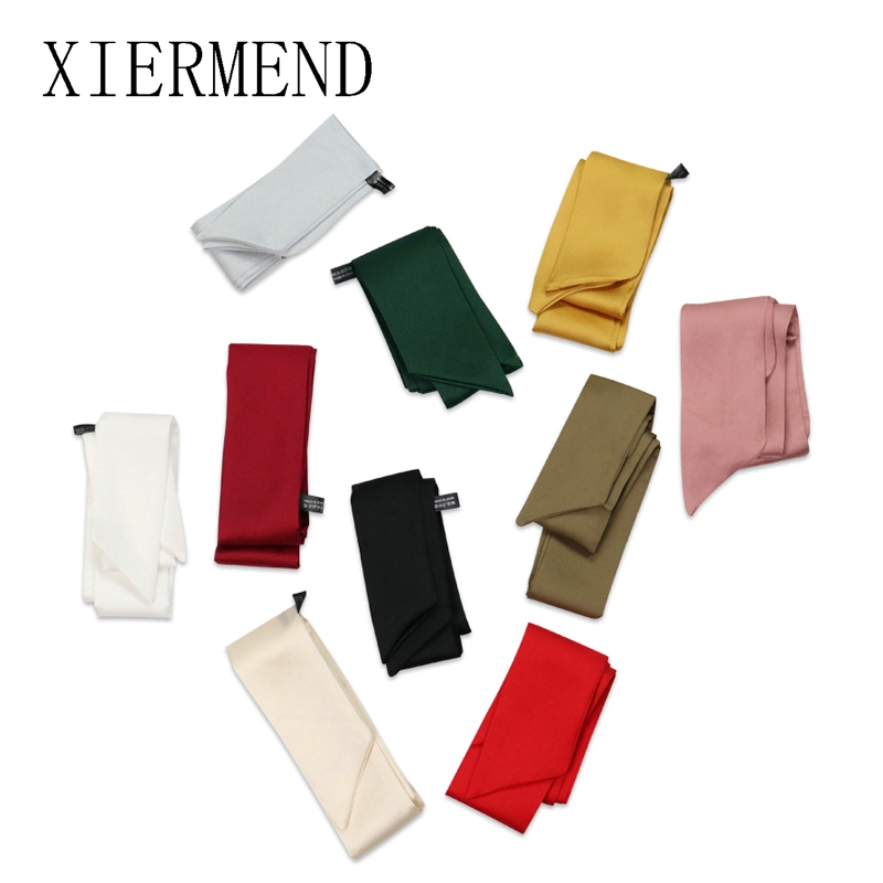 새로운 긴 가방 스카프 여성 헤어 밴드 레이디 액세서리 - Women'S Accessories For Neck 리뷰 및 가격