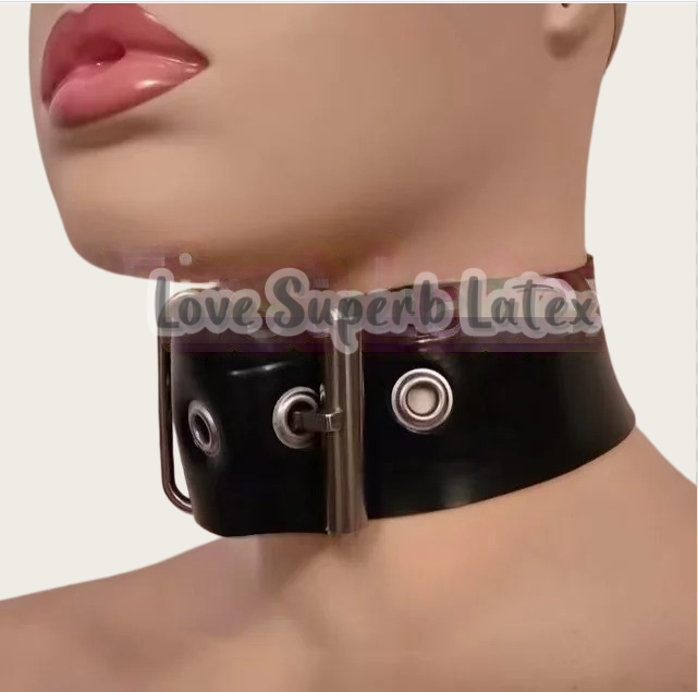 0.4mm 섹시 라텍스 넥 초커 고무 페티쉬 여성 남성 - Women'S Accessories For Neck 리뷰 및 가격