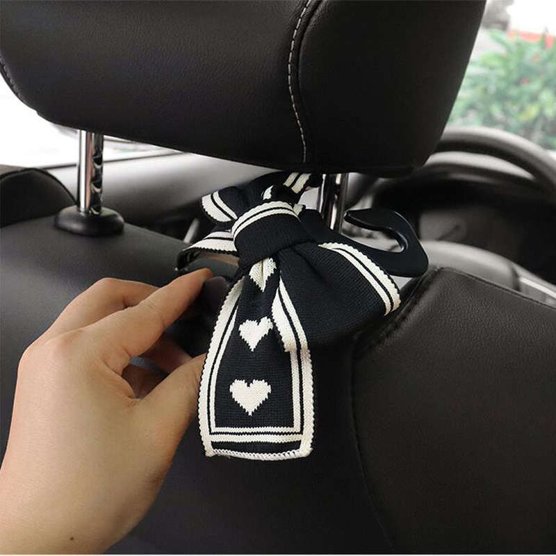 유니버설 연인 나비매듭 자동차 후크, 좌석 등받이 차량 - Women Accessories List 리뷰 및 가격