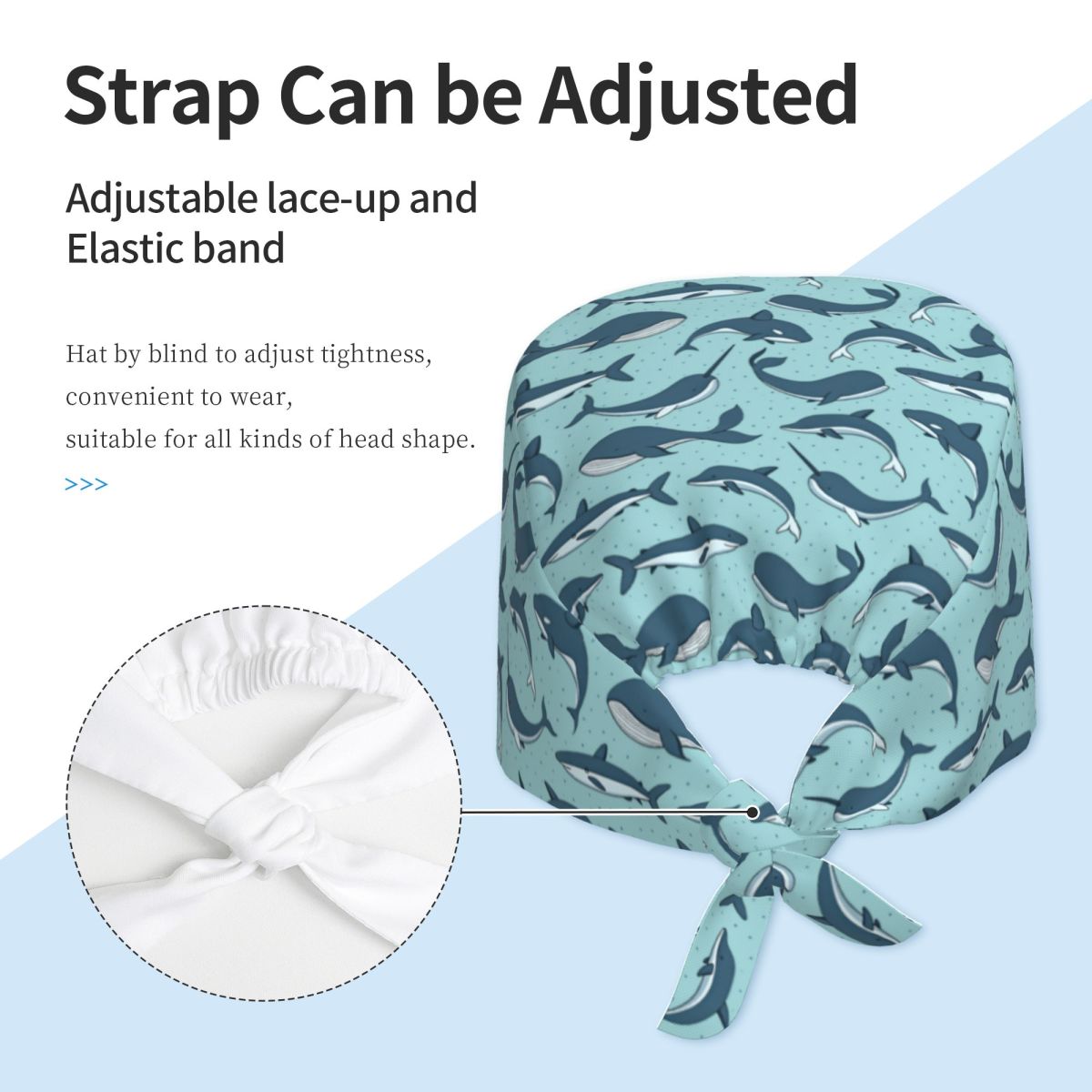 간호사 모자 벡터 심리스 패턴, 고래 상어 무늬 작업복 - Women Accessories Vector 리뷰 및 가격