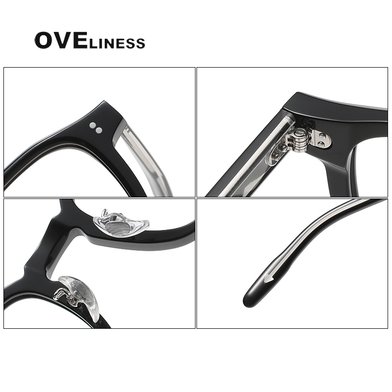 2023 아세테이트 안경 프레임 남성 여성 빈티지 근시 - Women Accessories Vector 리뷰 및 가격