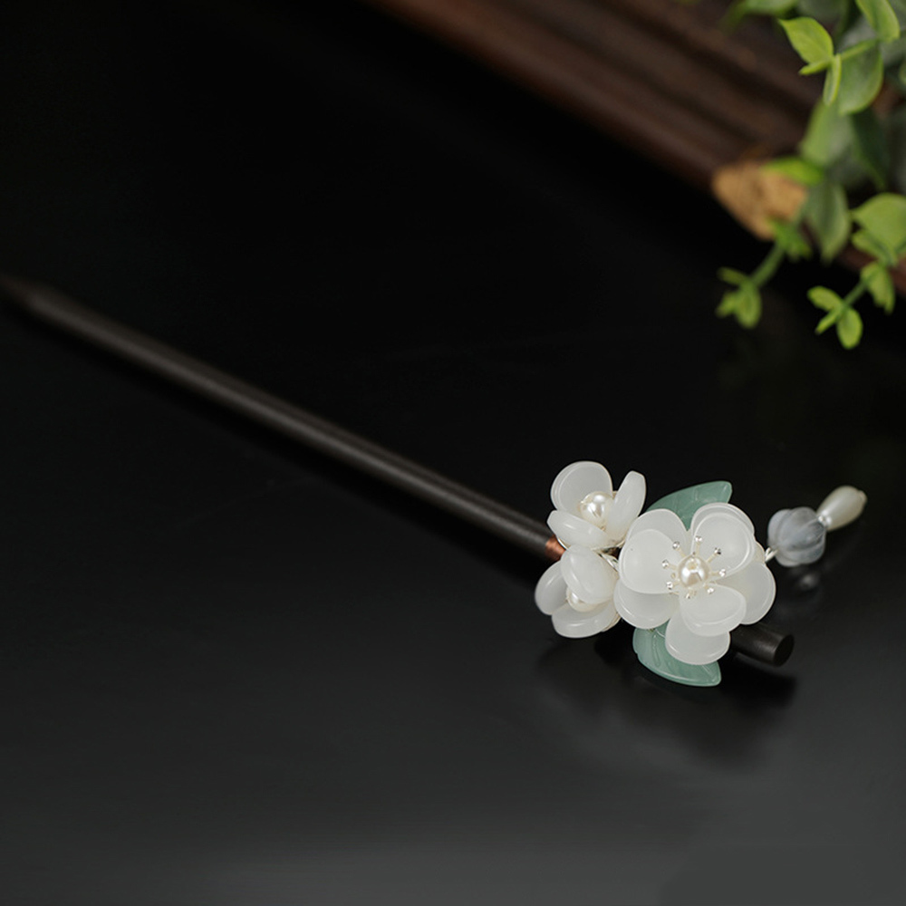 레트로 꽃 머리핀 진주 백단향 Tassek 헤어 스틱  - Pearl Hair Pin 리뷰 및 가격